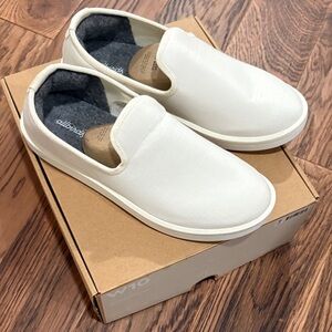 Allbirds Men's Cream Slip-On Loafers